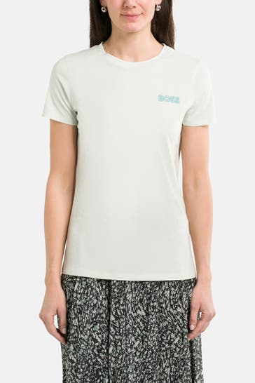 BOSS T-Shirt hellgrün