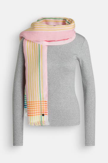 FRAAS Leinenmix-Tuch gemustert