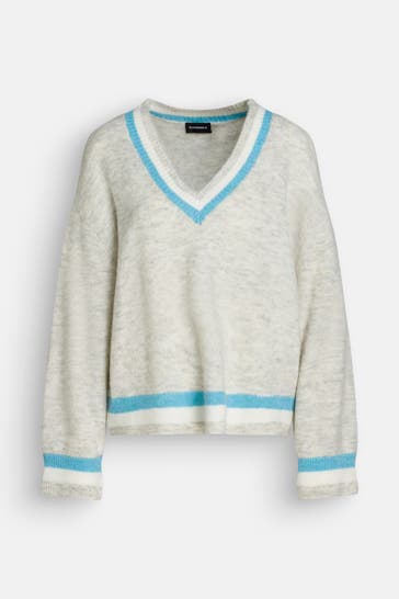 ELIAS RUMELIS Strickpullover 'Madison' grau