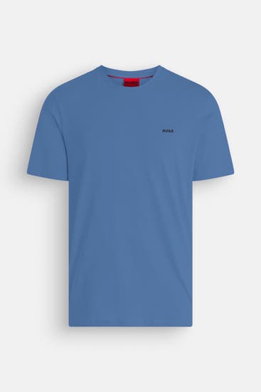 HUGO - T-Shirt 'Dero' rauchblau