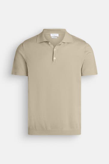 DANIELE FIESOLI Polo-Shirt greige