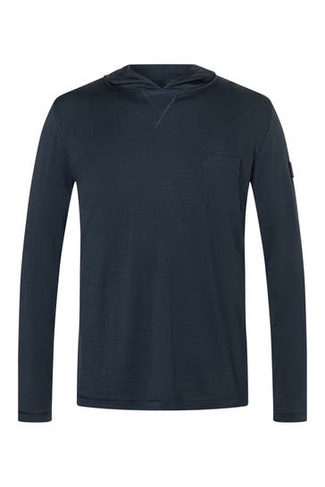 SUPER.NATURAL Langarmshirt navy