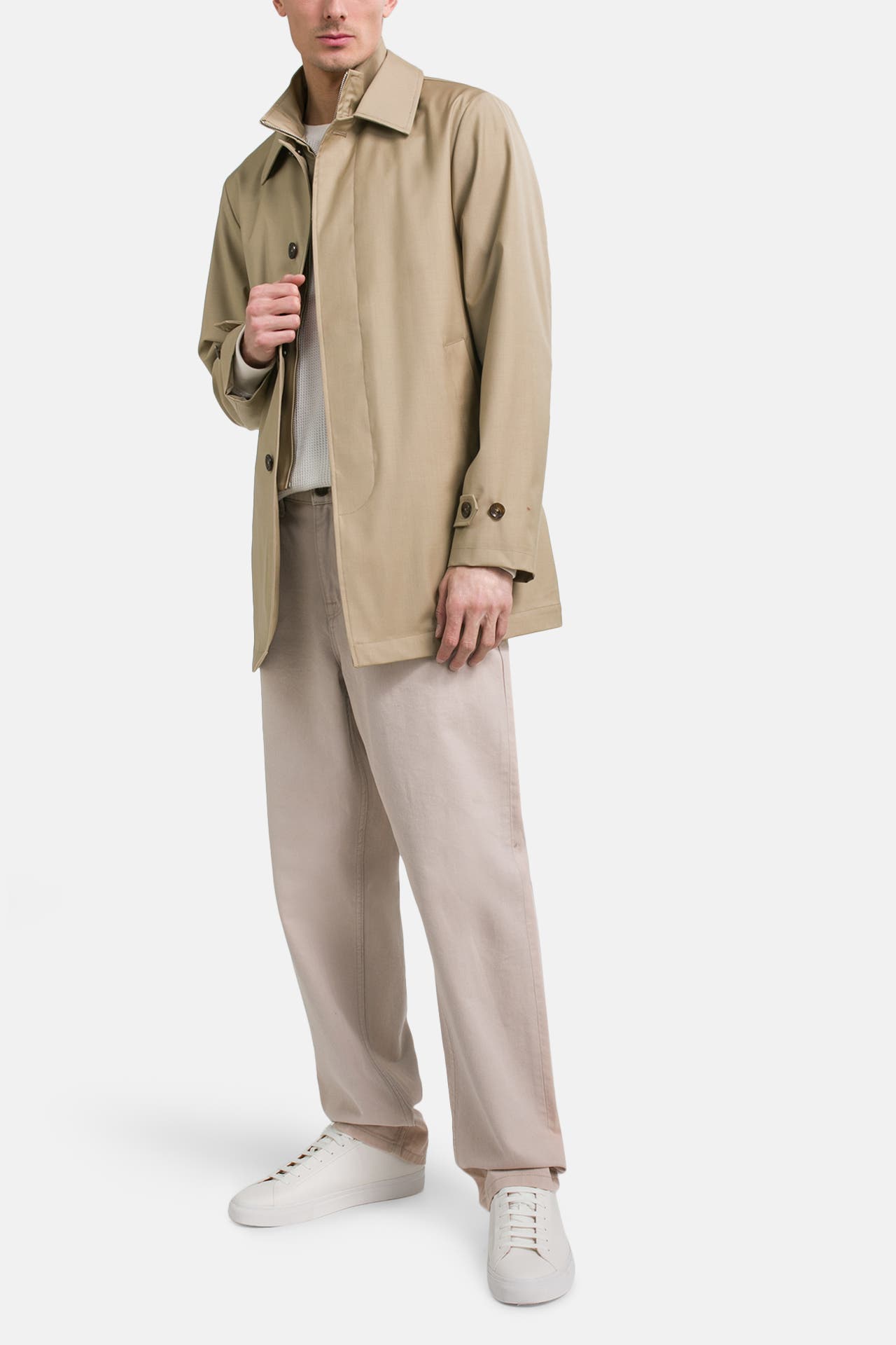 MABRUN Kurzmantel beige, Bild 1