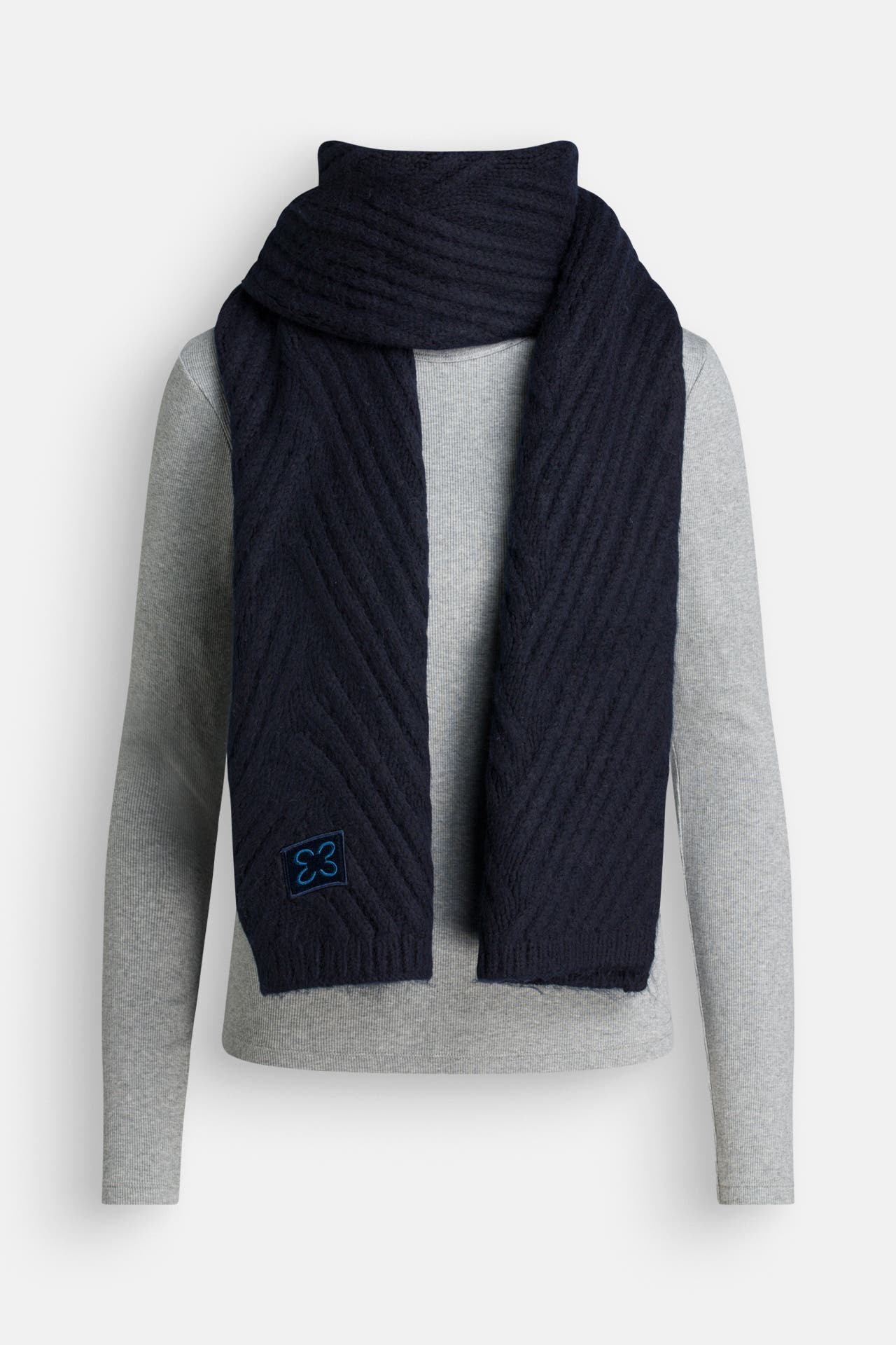 CODELLO Strickschal dunkelblau, Bild 1