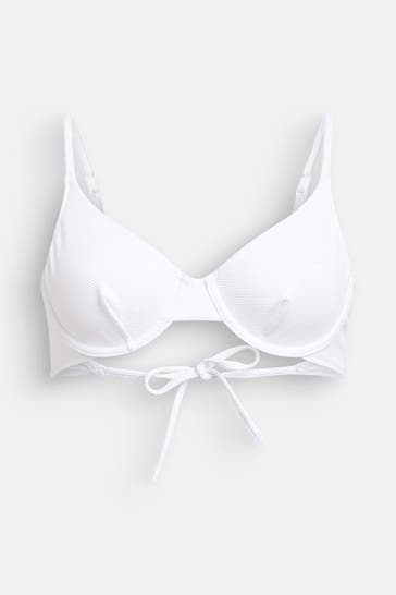 CK UNDERWEAR Bikini-Oberteil weiß