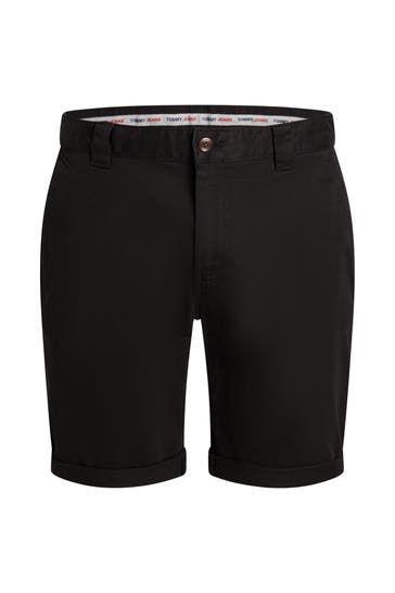 TOMMY HILFIGER Chino-Shorts 'Scanton' schwarz