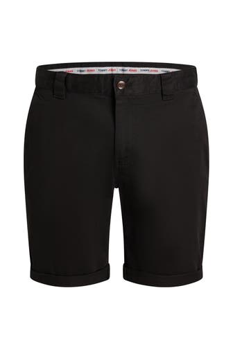 TOMMY HILFIGER Chino-Shorts 'Scanton' schwarz