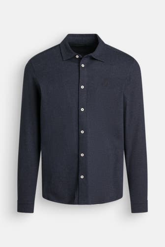 MARC O'POLO DENIM Casual-Hemd nachtblau