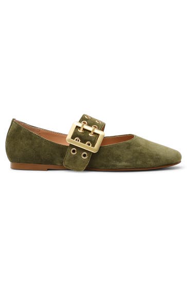 STEVE MADDEN Ballerinas 'Atlantica' oliv