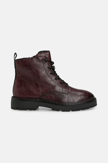 BUGATTI Schnürboots 'Sheila' bordeaux