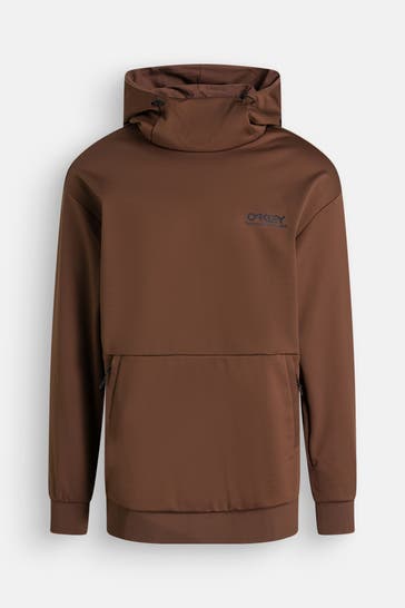 OAKLEY Hoodie dunkelbraun