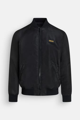 VERSACE Blouson schwarz