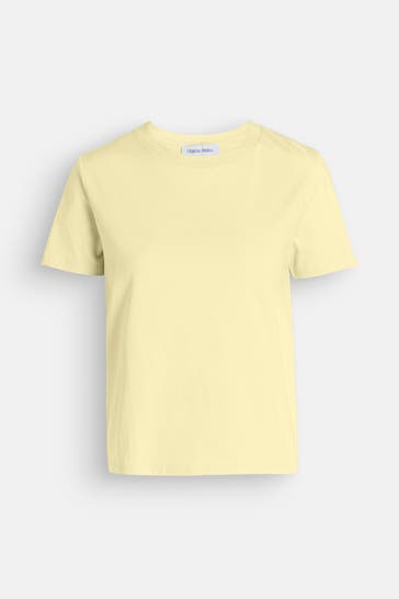 ORGANIC BASICS T-Shirt zitronengelb
