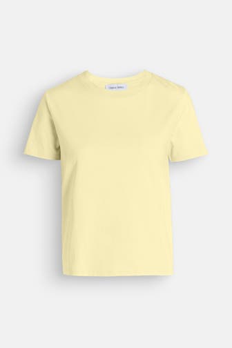 ORGANIC BASICS T-Shirt zitronengelb