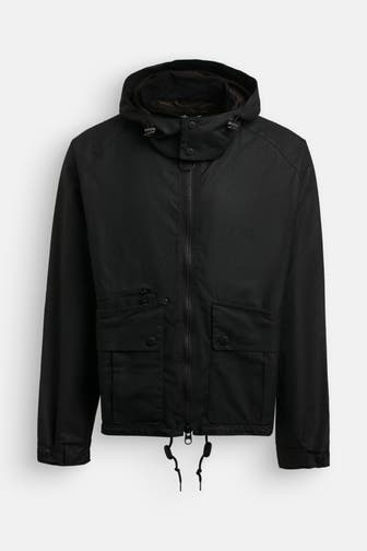 BARBOUR Wachsjacke 'Bardon' schwarz