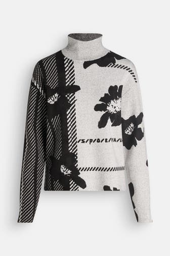 SPORTALM Rollkragenpullover gemustert