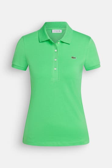 LACOSTE - Polo-Shirt neongrün