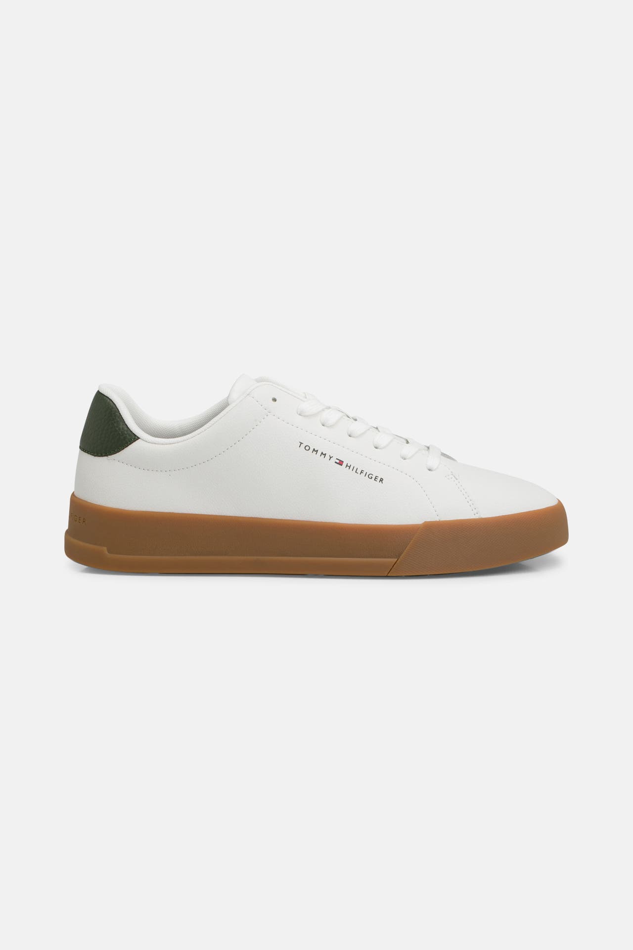 TOMMY HILFIGER Ledersneaker 'Court 7A' weiß, Bild 1
