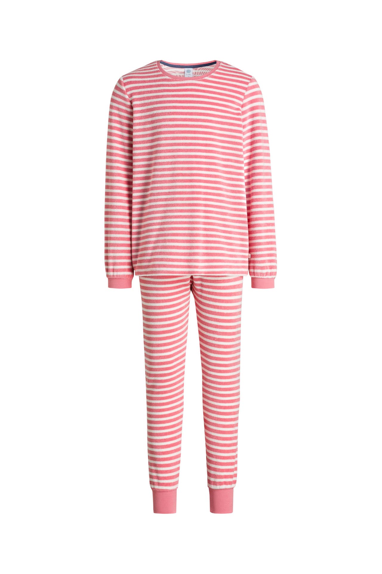 medeleerling Kreet machine Frottee-Pyjama gestreift - SANETTA » günstig online kaufen | Outletcity