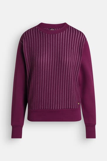 COLMAR Sweatshirt aubergine