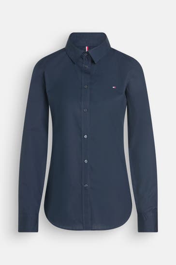 TOMMY HILFIGER Casual-Bluse nachtblau