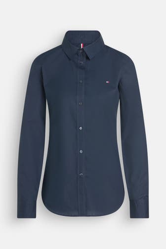 TOMMY HILFIGER Casual-Bluse nachtblau