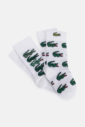 LACOSTE 2er-Pack Socken weiß