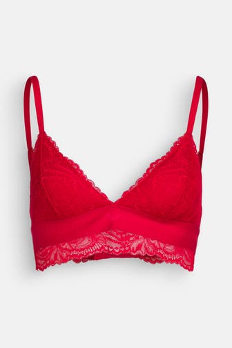 EMPORIO ARMANI Spitzen-BH rot