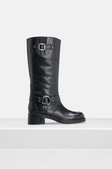 MELVIN & HAMILTON Lederstiefel 'Ila1' schwarz