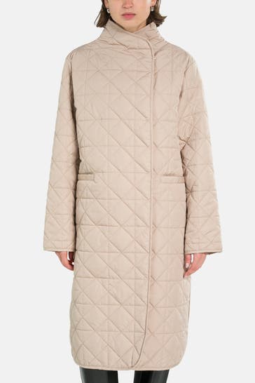 RIANI Light-Steppmantel creme