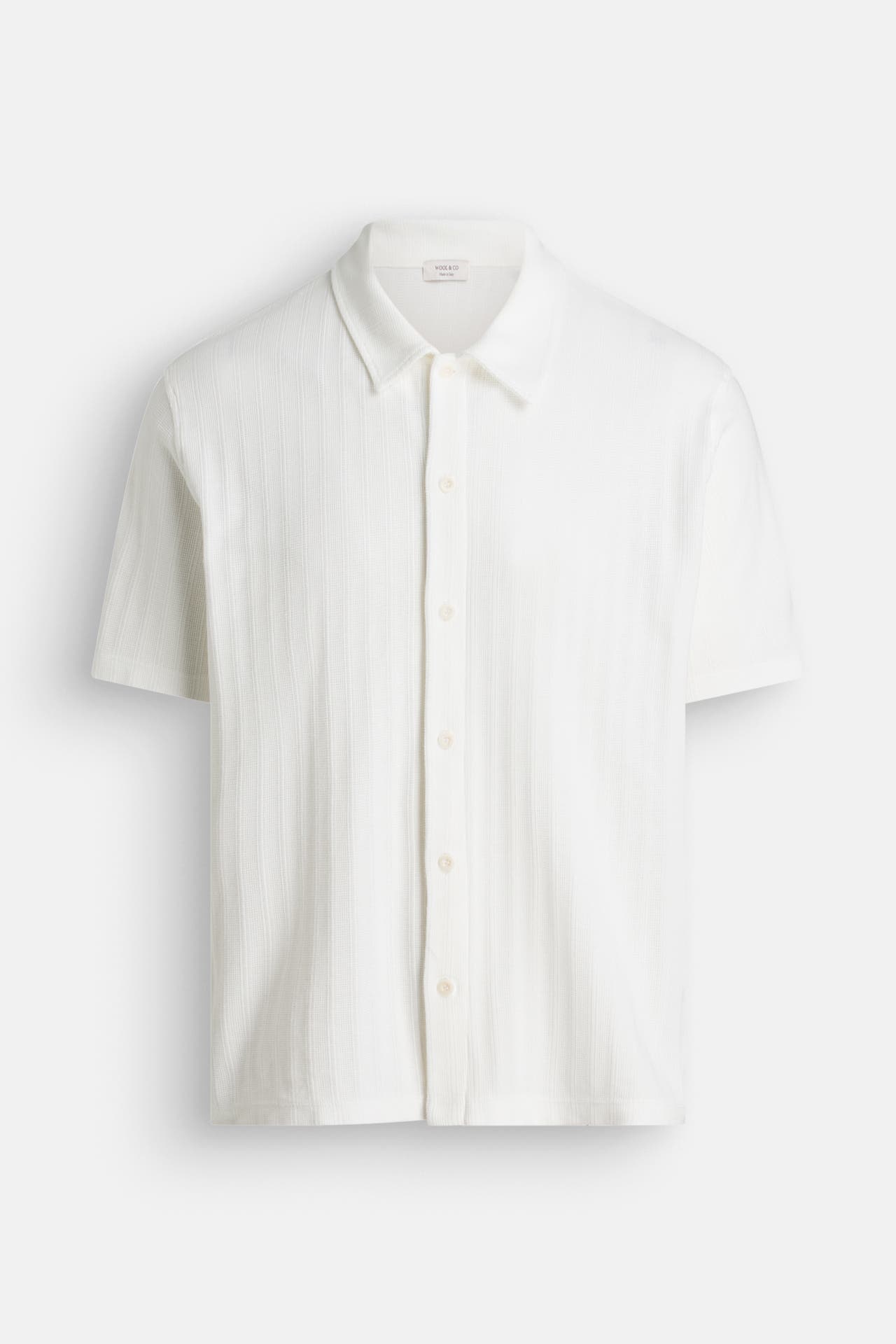 WOOL & CO Polo-Shirt weiß, Bild 1