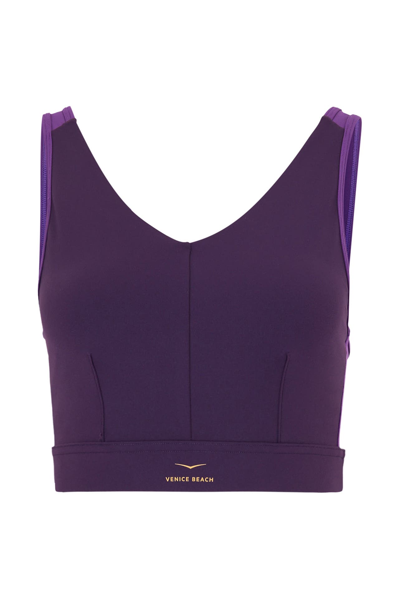 VENICE BEACH Sport-Bustier 'Abigail' aubergine, Bild 1