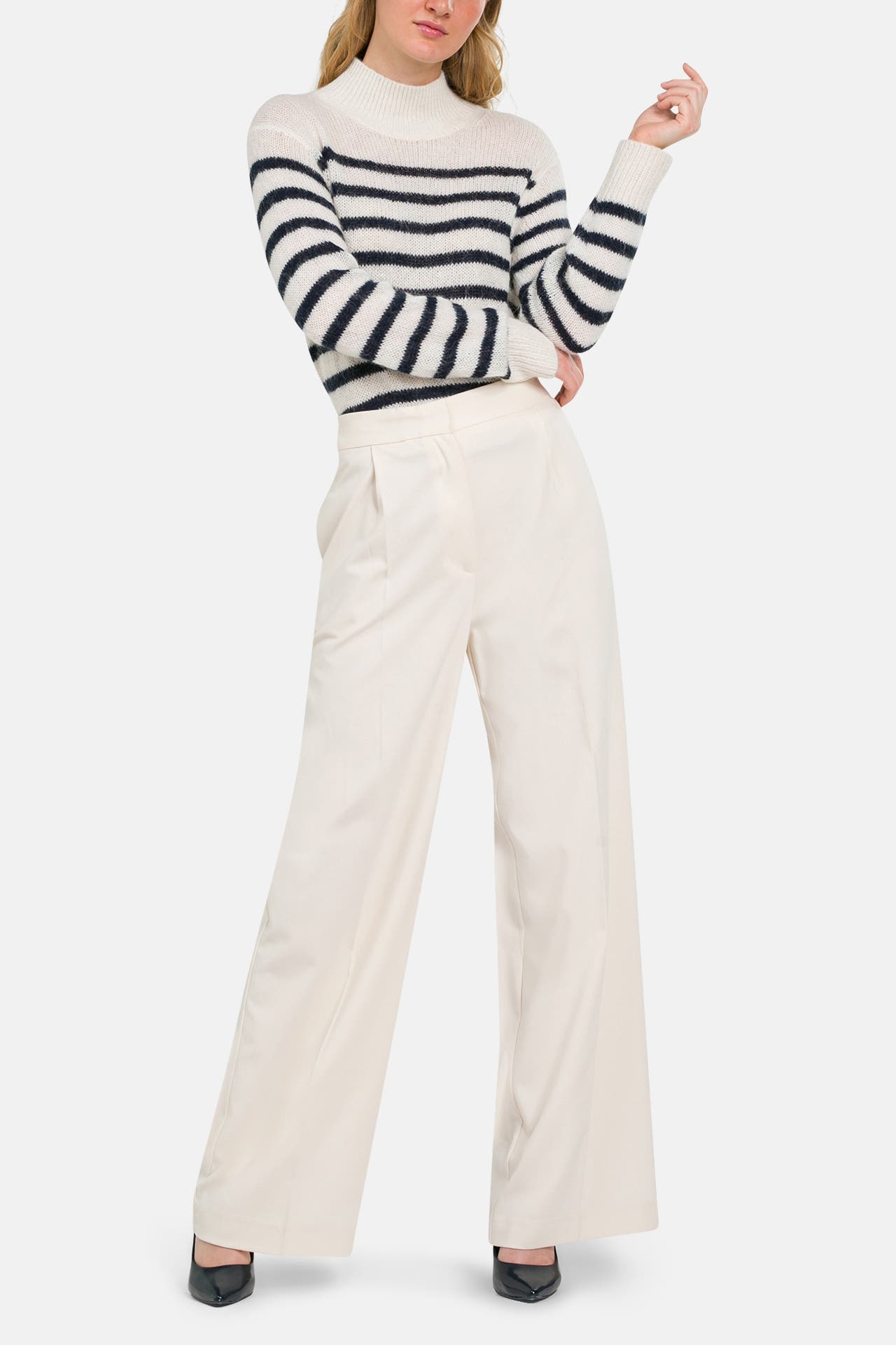 JOOP! Wollmix-Pullover gestreift, Bild 1