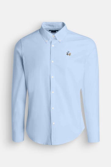 LA MARTINA Casual-Hemd hellblau Slim Fit