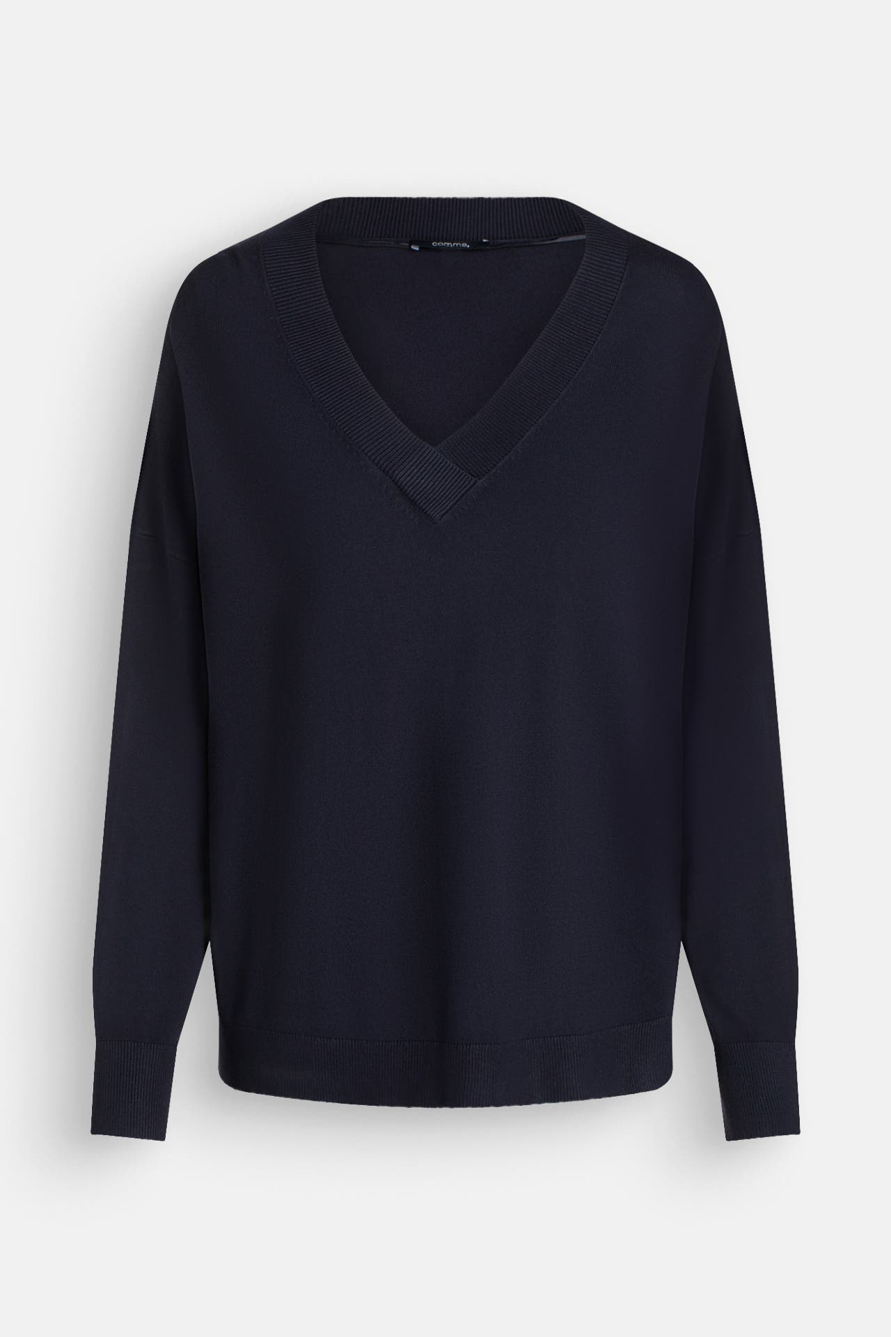 COMMA, Strickpullover schwarzblau, Bild 1