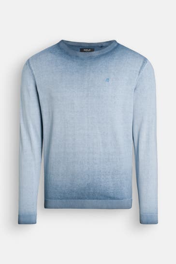 REPLAY Strickpullover blau