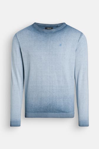 REPLAY Strickpullover blau
