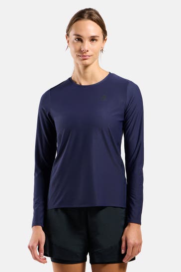 ODLO Longsleeve dunkellila