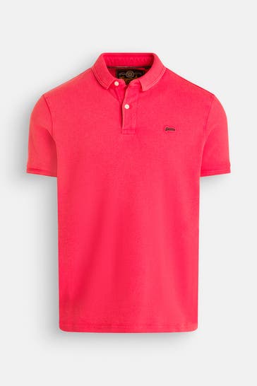 SUPERDRY Polo-Shirt magenta