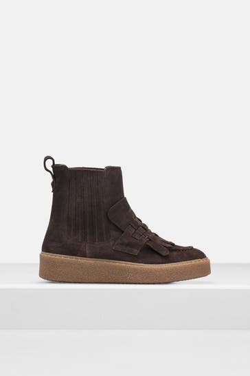 MELVIN & HAMILTON Chelsea-Sneaker 'Farah' dunkelbraun
