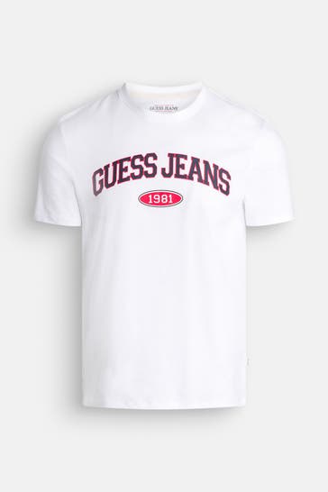GUESS T-Shirt weiß
