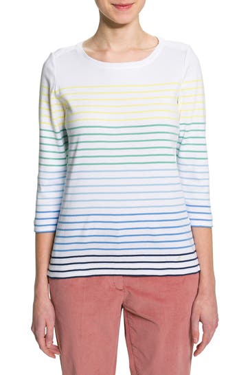 BRAX Longsleeve 'Colletta' gestreift