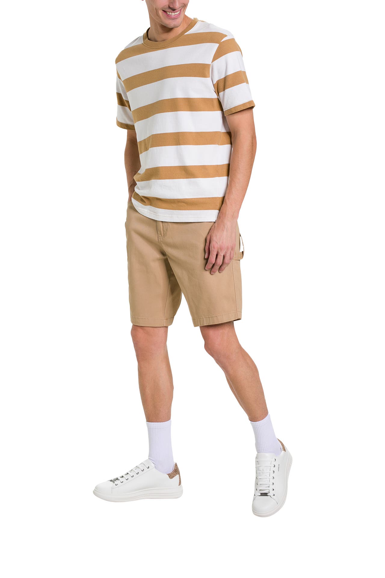 GUESS Shorts 'Franco' hellbraun, Bild 1