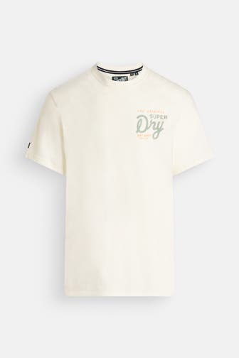 SUPERDRY T-Shirt 'Room' vanille