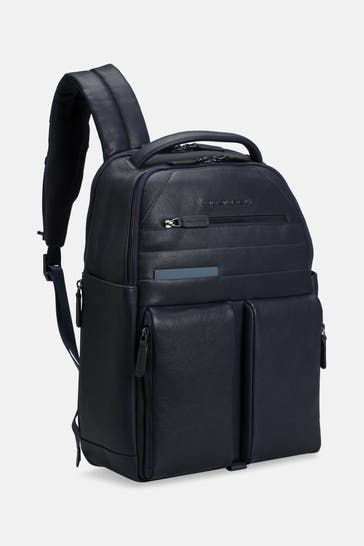 PIQUADRO Rucksack dunkelblau