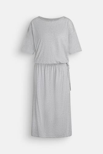JUVIA Jerseykleid hellgrau