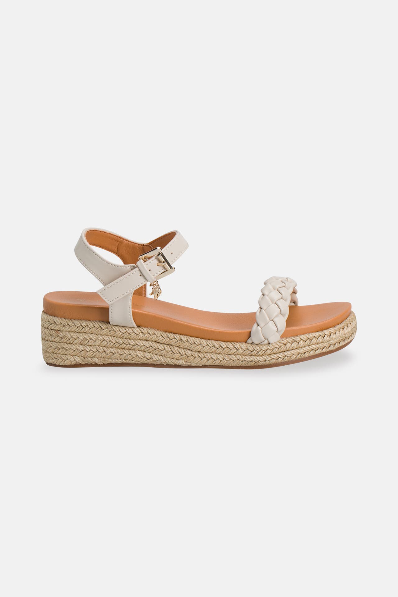U.S. POLO ASSN. Wedges 'Astrid' ecru, Bild 1