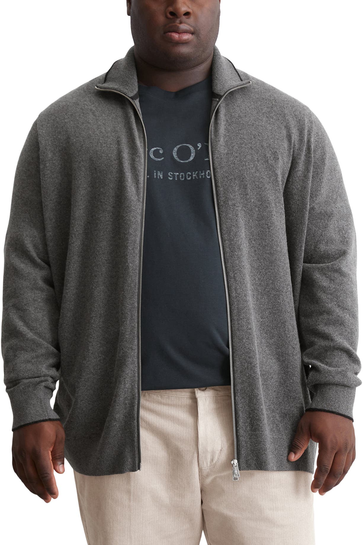 MARC O'POLO Sweatjacke grau, Bild 1
