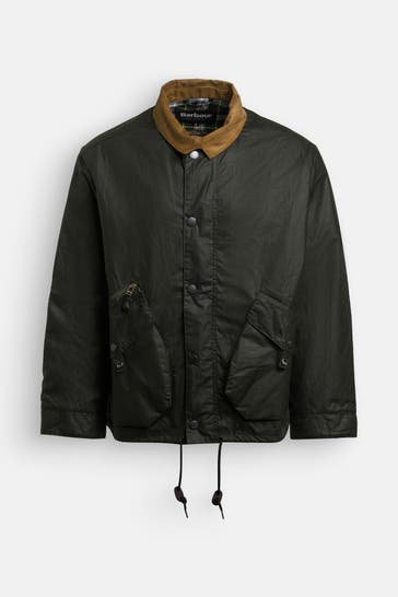 BARBOUR Wachsjacke 'Endurance' dunkelgrün