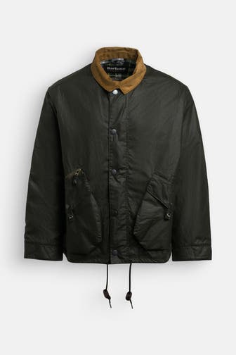 BARBOUR Wachsjacke 'Endurance' dunkelgrün